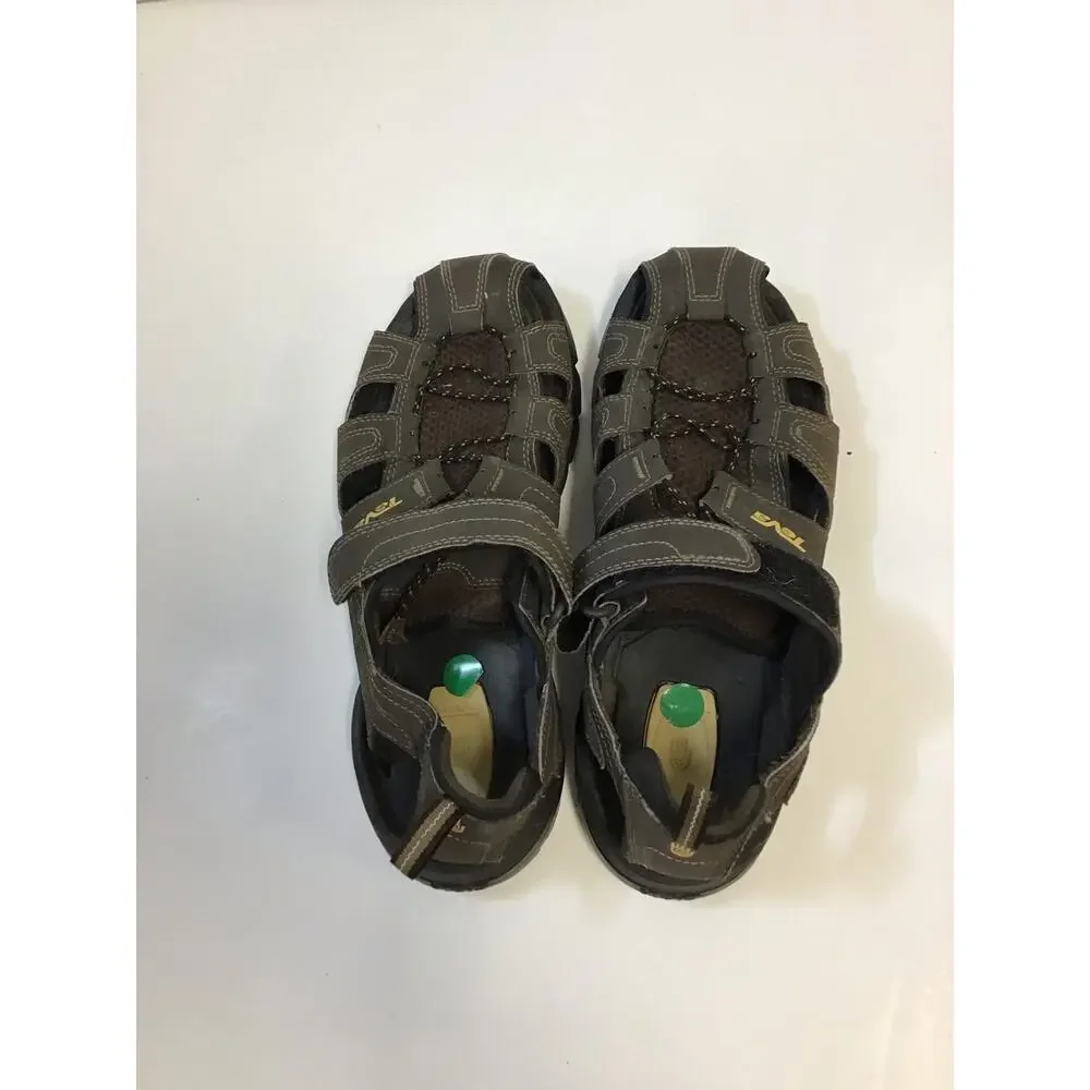Teva‎ Brown Water/Hiking Men's Sandals Size 10